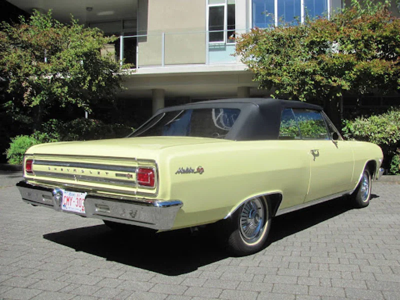 1965 Chevrolet Chevelle Malibu SS  Convertible 7