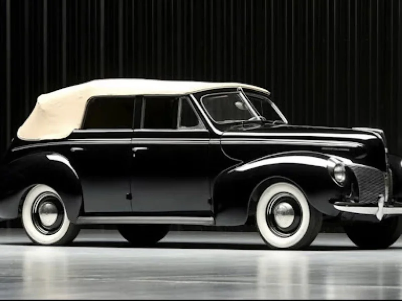 1940 Mercury Convertible Sedan 4