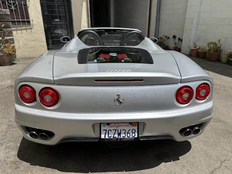 2002 Ferrari F360 Spider F1 5