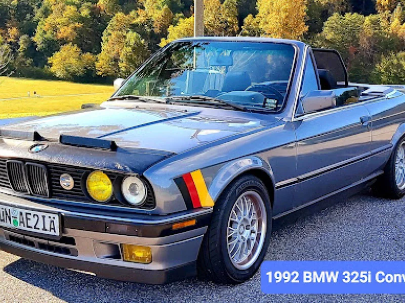 1992 BMW 325i Convertible