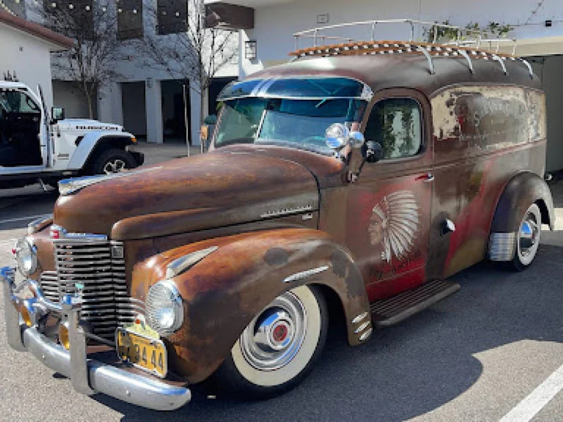 1947 International Panel Truck 10