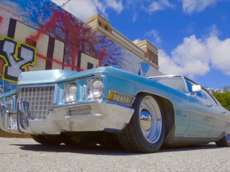1971 Cadillac DeVille low rider