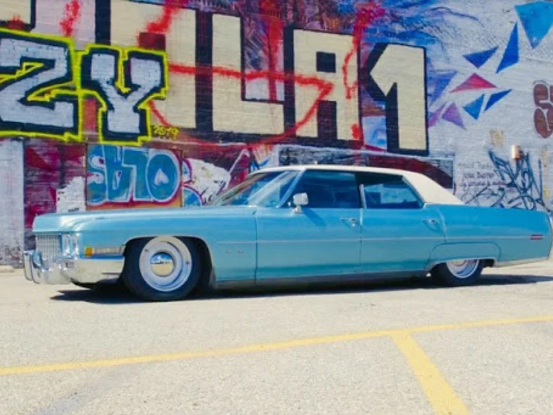 1971 Cadillac DeVille low rider