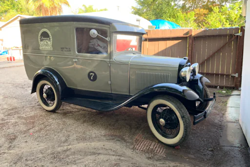 1931 Ford Model A Panel truck 2