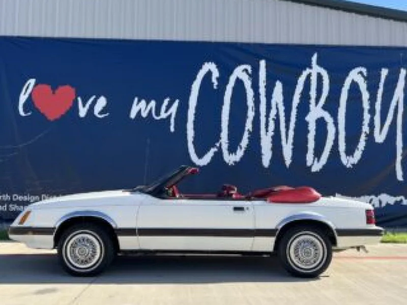 1983 Ford Mustang Convertible GLX Convertible 2