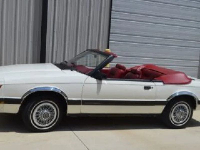 1983 Ford Mustang Convertible GLX Convertible 3