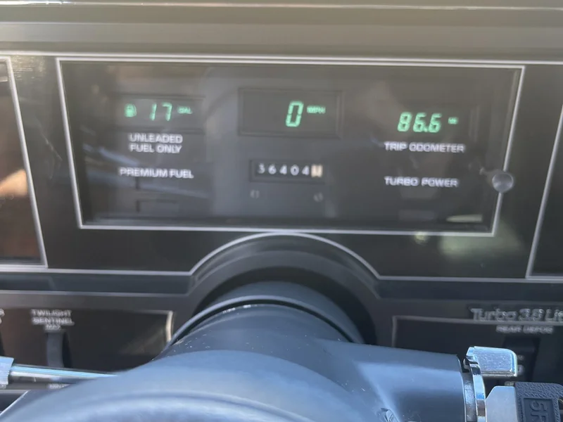 1987 Buick Regal Grand National 8