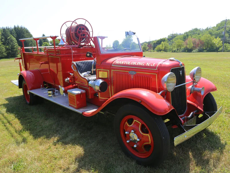 1934 Ford Fire Truck in Upper Makefield Township 2