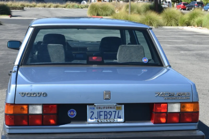 1987 Volvo 740 Turbo in Newport Beach 2