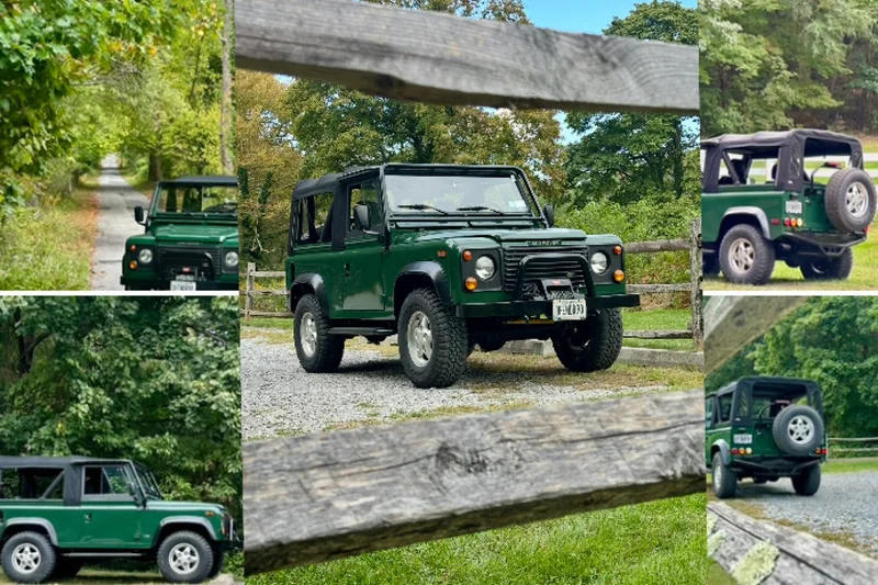 1995 Land Rover Defender 90 (Truck) soft top 3