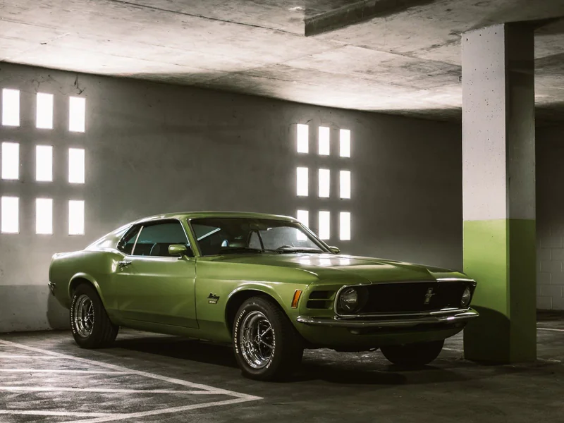 1970 Ford Mustang Base 8