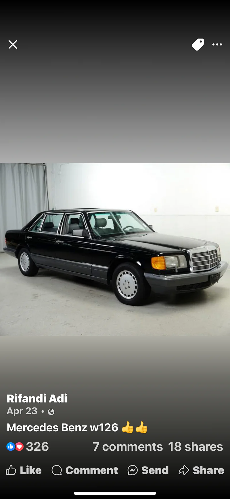 1986 Mercedes-Benz 450 SEL 420 5