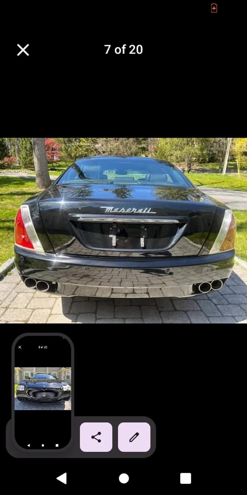 2007 Maserati Quattroporte Sport GT 12