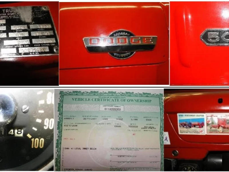 1965 Dodge C500 1 1/2 Ton 9