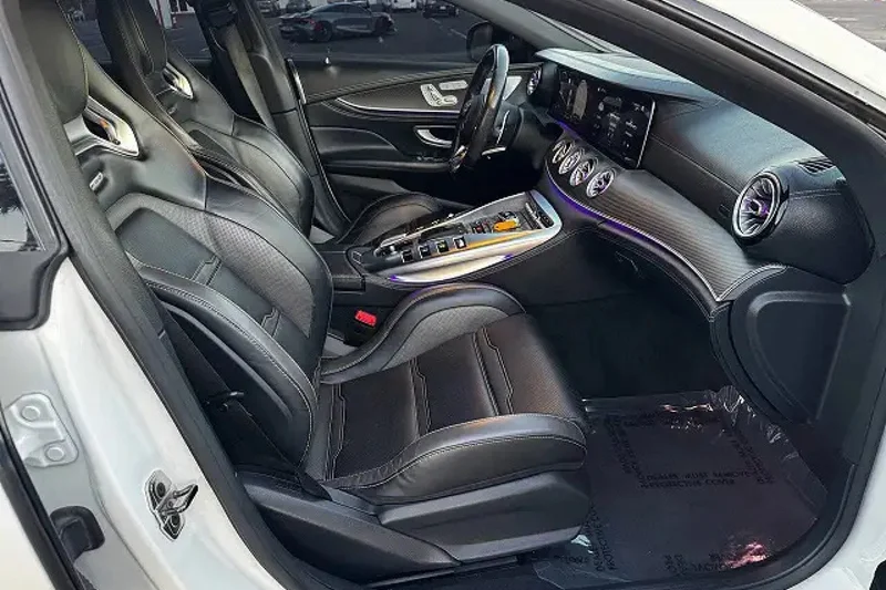 2021 Mercedes-Benz GT 43 AMG four-door coupe 4