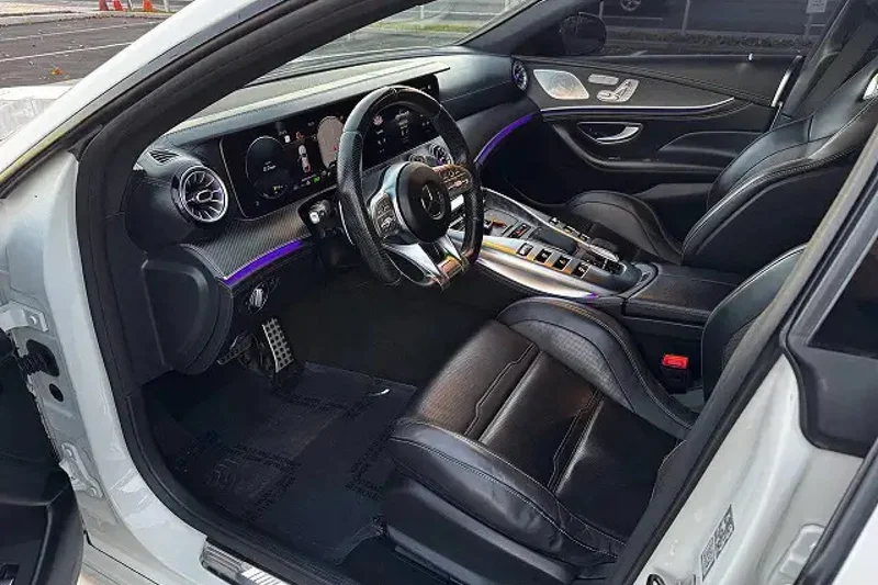 2021 Mercedes-Benz GT 43 AMG four-door coupe 5