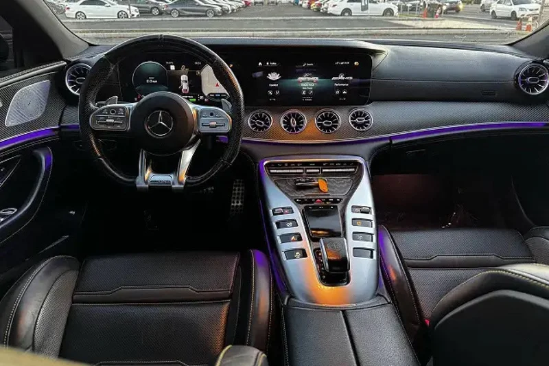 2021 Mercedes-Benz GT 43 AMG four-door coupe 7