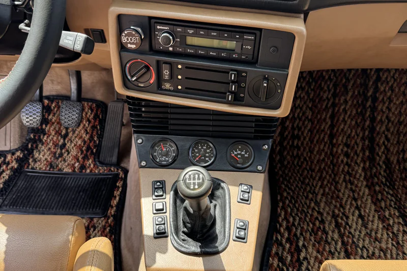 1985 BMW 535i  Dinan Turbo 7