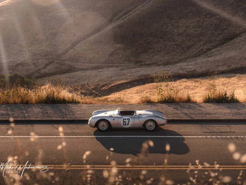 1955 Porsche 550 Spyder  Replica 21