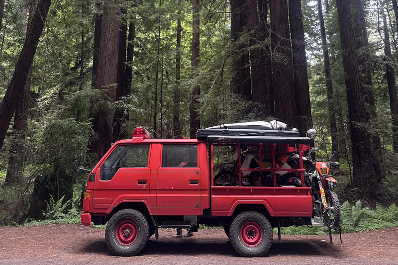1992 Toyota HiAce truck Fire truck 4x4 2
