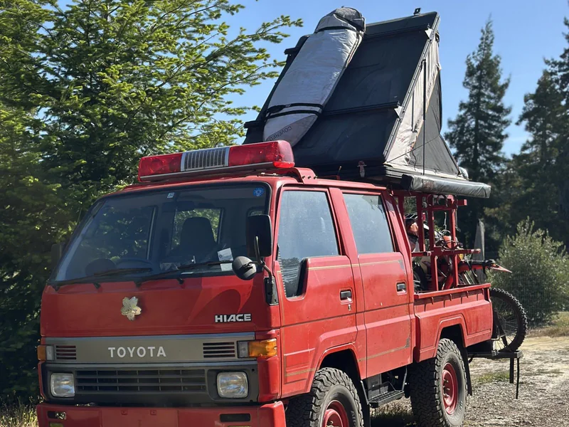 1992 Toyota HiAce truck Fire truck 4x4 3