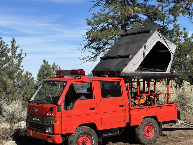 1992 Toyota HiAce truck Fire truck 4x4 6
