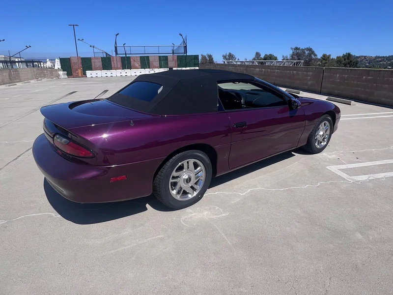 1996 Chevrolet Camaro Z28 Convertible 3