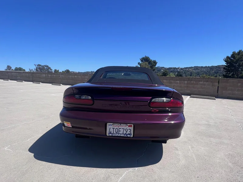 1996 Chevrolet Camaro Z28 Convertible 4