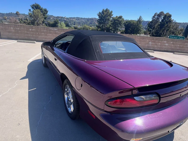 1996 Chevrolet Camaro Z28 Convertible 5