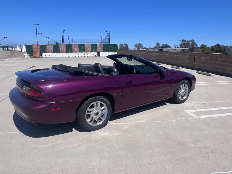 1996 Chevrolet Camaro Z28 Convertible 8