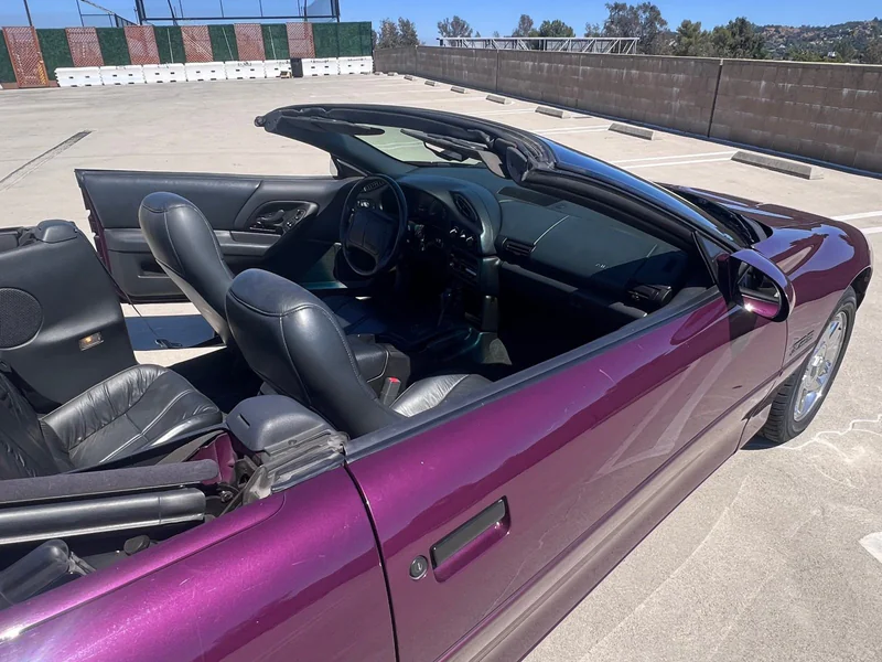 1996 Chevrolet Camaro Z28 Convertible 10