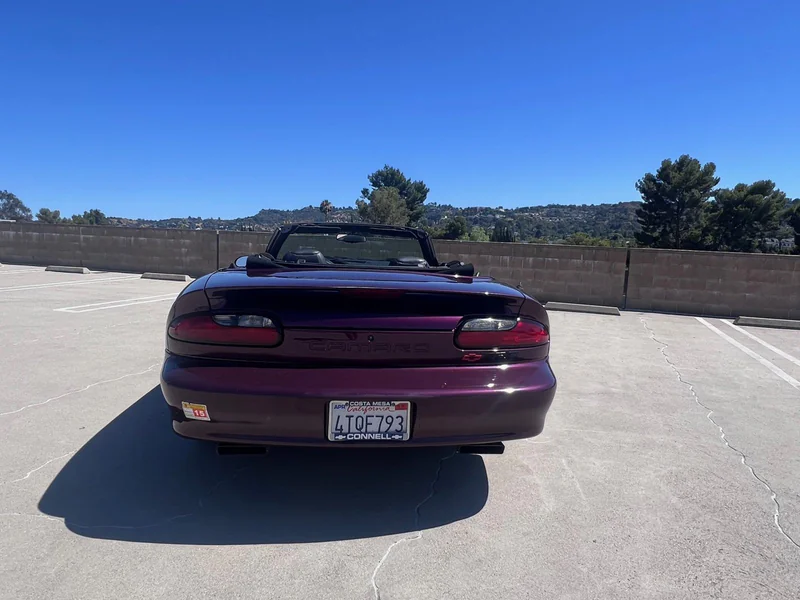1996 Chevrolet Camaro Z28 Convertible 13