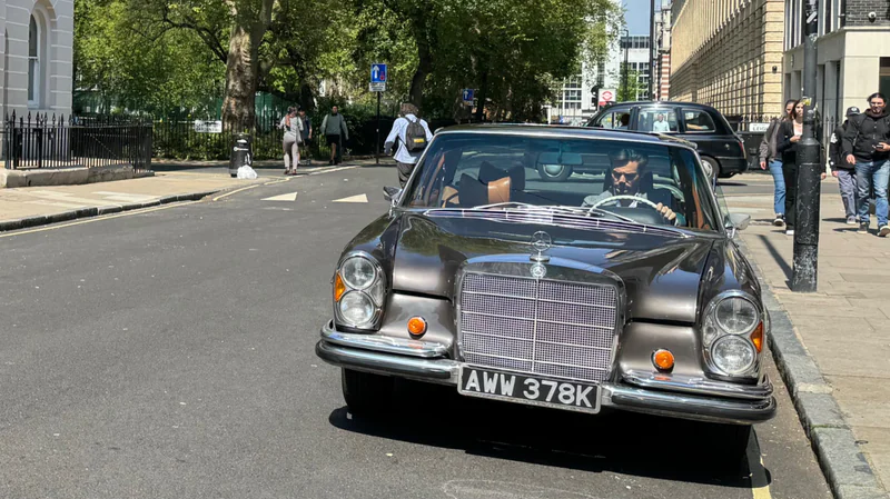 1971 Mercedes-Benz W108 in North Hertfordshire 2