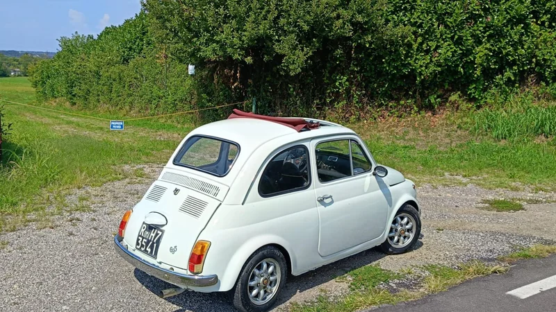 1971 Fiat 500 in Monza 2
