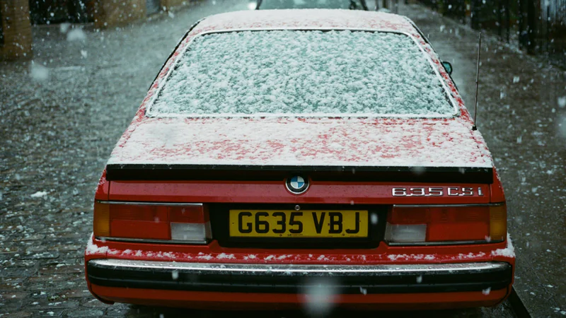 1989 BMW 635 CSi E24 in London 6