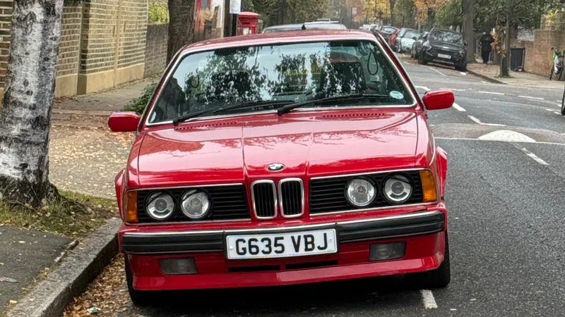 1989 BMW 635 CSi E24 in London 7