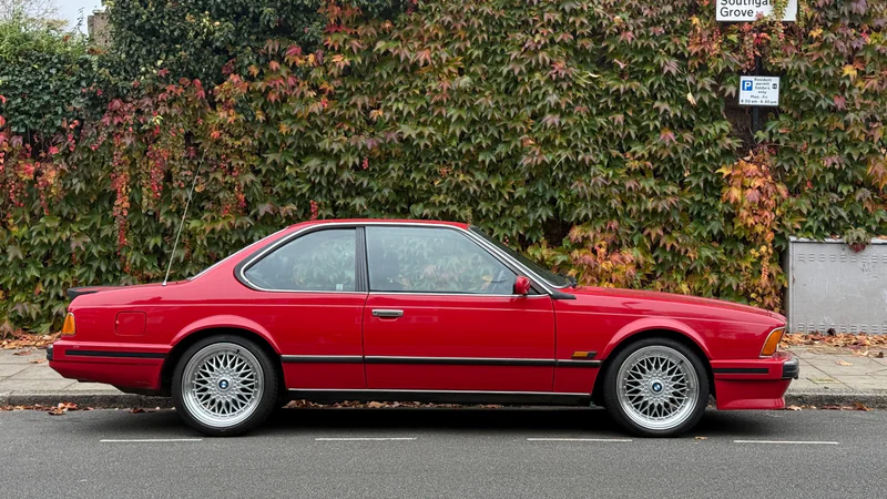 1989 BMW 635 CSi E24 in London 4