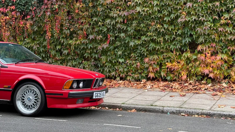 1989 BMW 635 CSi E24 in London 8