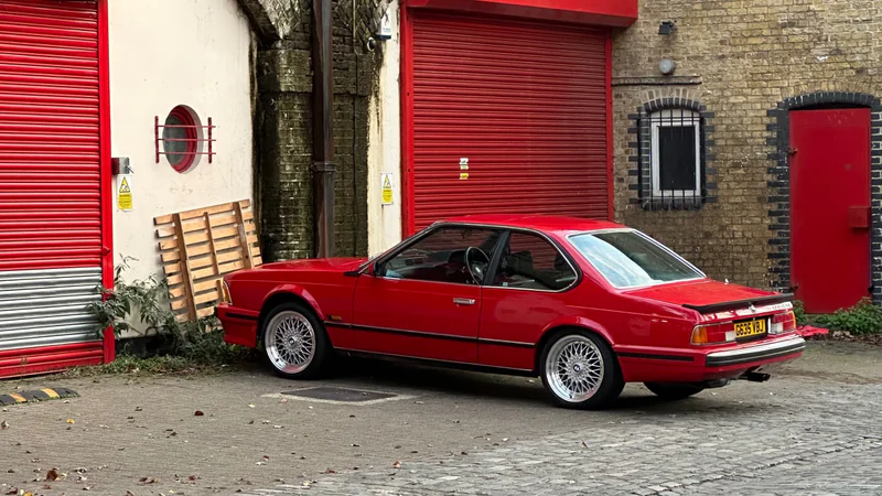 1989 BMW 635 CSi E24 in London 2