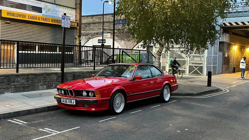 1989 BMW 635 CSi E24 in London