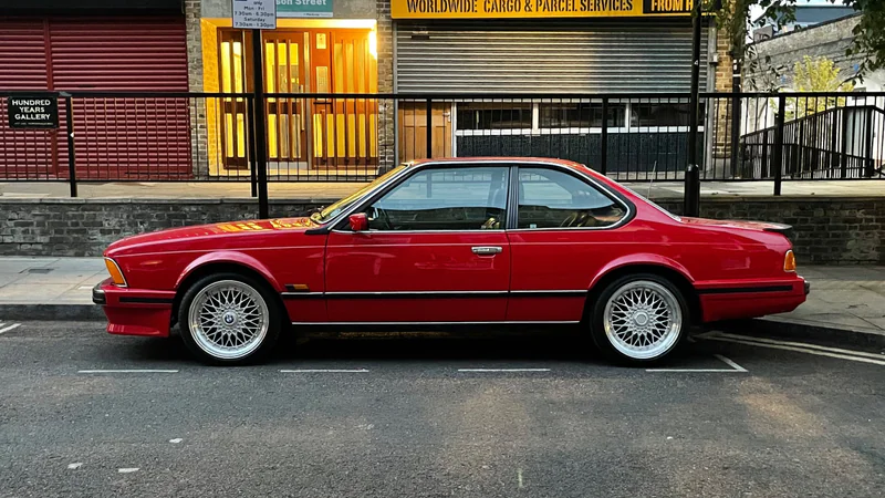 1989 BMW 635 CSi E24 in London 5