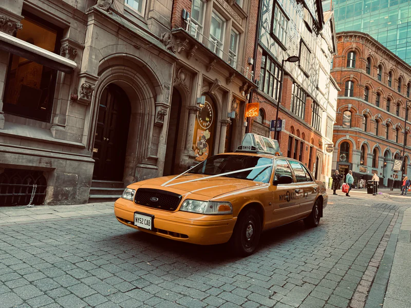 2003 Ford Crown Victoria New York taxi in Telford