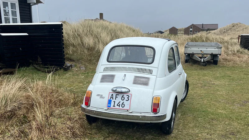 1973 Fiat 500 in Ikast 3