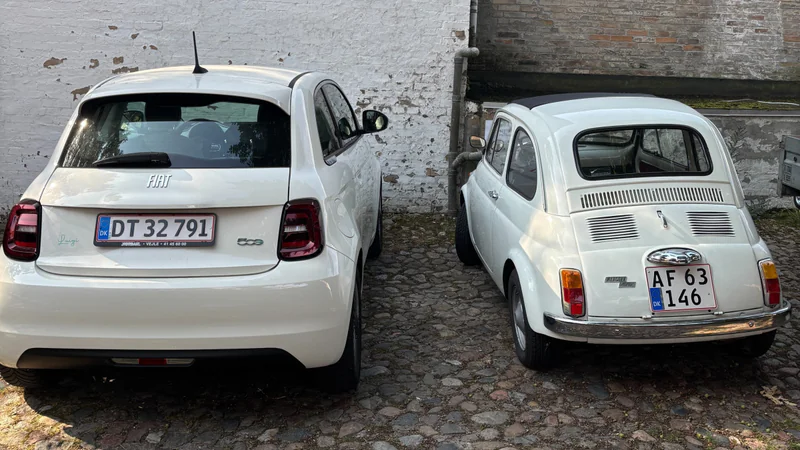 1973 Fiat 500 in Ikast 5