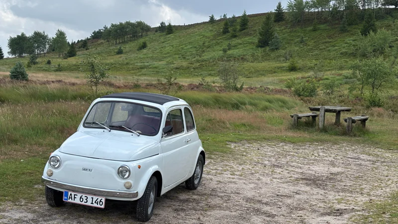1973 Fiat 500 in Ikast 2
