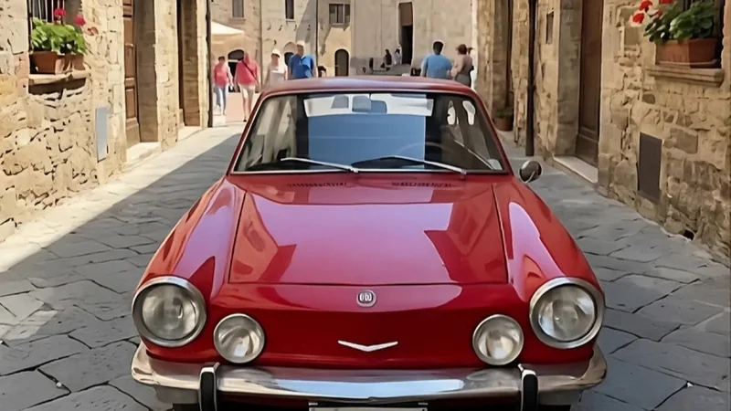 1970 Fiat 850 Sport Coupe in Tivoli 2