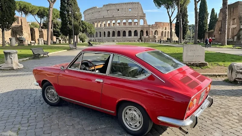 1970 Fiat 850 Sport Coupe in Tivoli 3