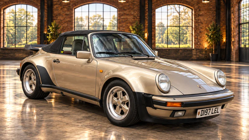1986 Porsche 911 - 930 Carrera 3.2 G50 in Kineton 2