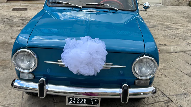 1964 Fiat 850 in Scicli 2