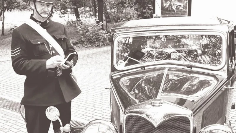 1935 Riley Falcon in Woodhall Spa 2